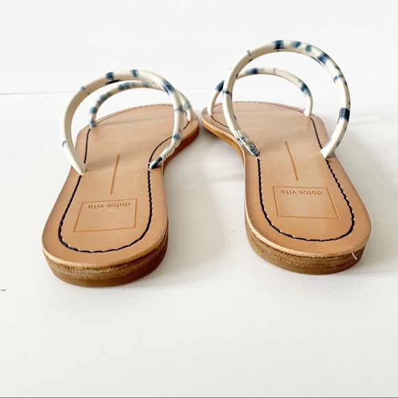 Dolce Vita Darla Slide Sandal Tie Dye Blue Size 10 - Picture 4 of 7